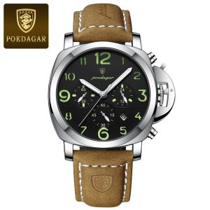POEDAGAR Luxury Man Watch