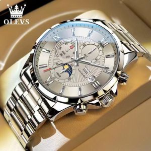 Oleves New model  Premium Quartz Man’s Watch Code- 197
