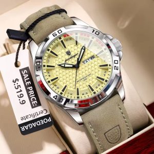 POEDAGAR 895 Luxury Sports Waterproof Men's Watch Gray Code-306