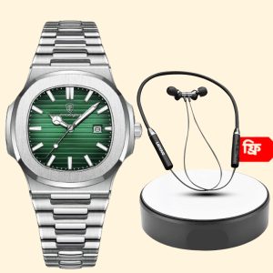 Poedager silver Green