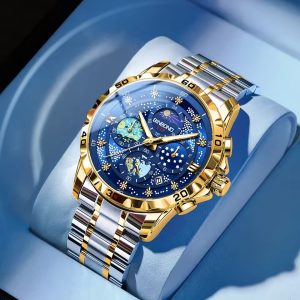 BINBOND 3225 Top Brand Luxury Fashion Watch Men Waterproof