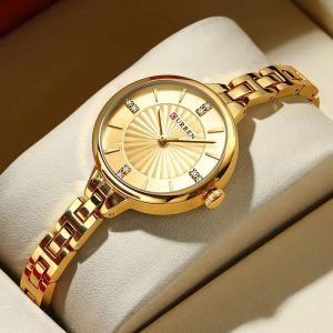 Curren 9097 Women Watch – Full Golden Code-349