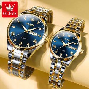 Olevs 5563 Couple Watch