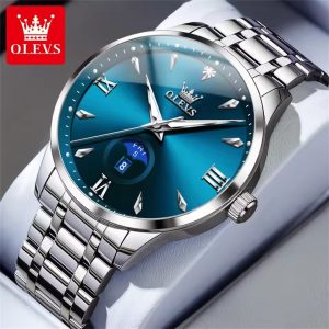 OLEVS 3646 Silver Blue Premium Quartz Man’s Watch