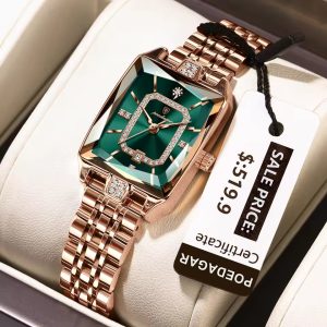 Poedagar 785 Ladies Watch - Green Code-193