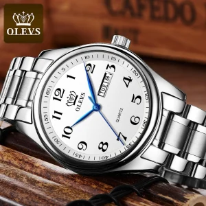 Olevs 5567 – Sliver White For Man code-262