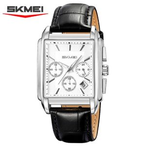 SKMEI 2339 Chronograph Silver White  Watch Code-343